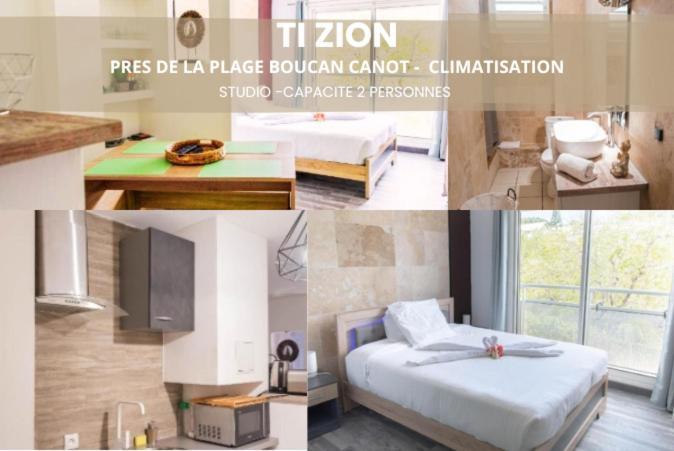 Ti Zion - Studio-Pres De La Plage By Sister Home Saint-Gilles-les-Bains Exterior foto